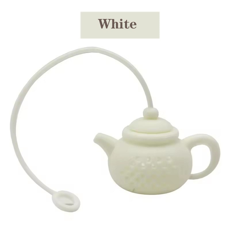 Silicone Teapot Tea Infuser Strainer For Loose Leaf Tea And Herbal Brewing 5