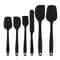 Silicone Spatula Set HeatResistant NonStick Baking Cooking Utensils 6