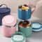 Portable Stainless Steel Insulated Bento Lunch Box Leakproof Thermal Food Container