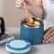 Portable Stainless Steel Insulated Bento Lunch Box Leakproof Thermal Food Container