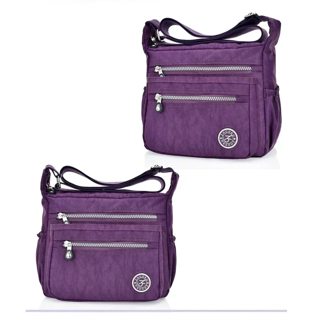 UrbanLite Nylon Crossbody Bag For Women Lightweight Messenger Shoulder Purse 4