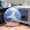 Crystal Clear Microwave Splatter Cover With Steam Vents And Easy Grip Handle 0