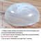 Crystal Clear Microwave Splatter Cover With Steam Vents And Easy Grip Handle 1