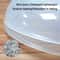 Crystal Clear Microwave Splatter Cover With Steam Vents And Easy Grip Handle 3