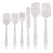 Silicone Spatula Set Heat Resistant Non Stick Kitchen Utensils For Baking Cooking 1