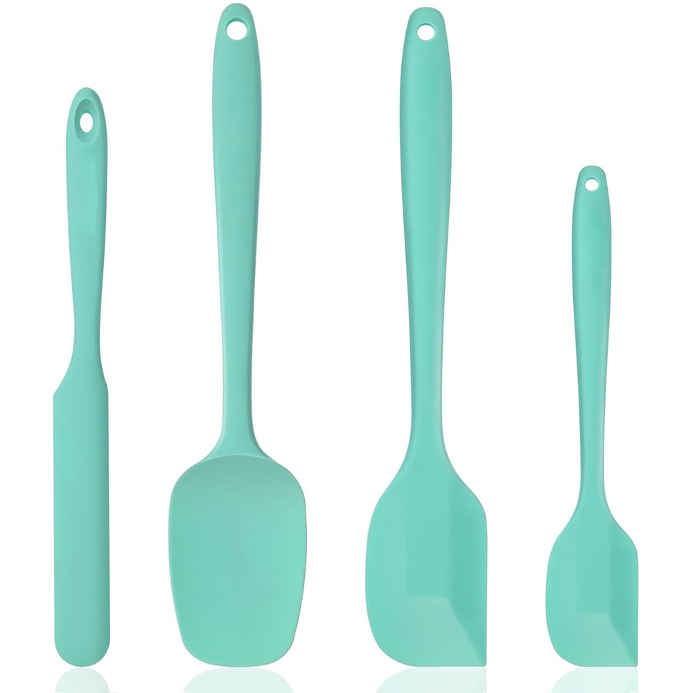 Premium Silicone Spatula Set For Nonstick Cookware Heat Resistant Kitchen Utensils 6