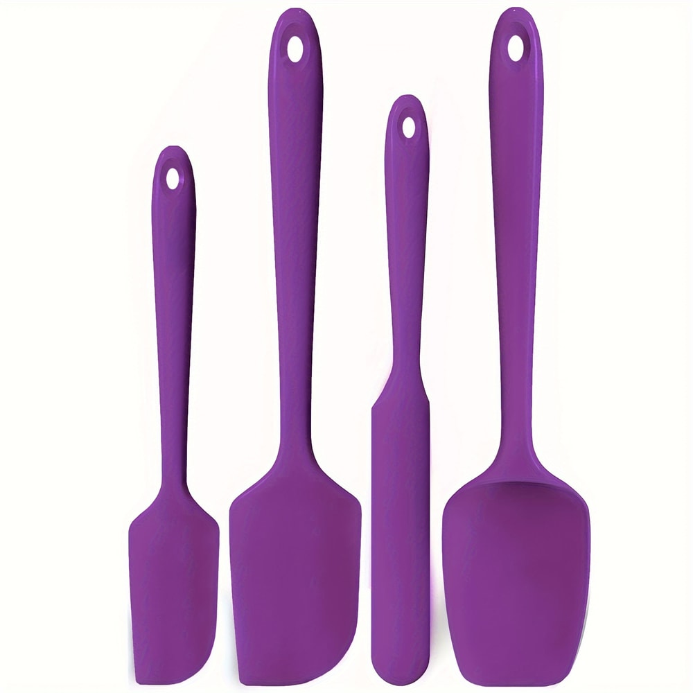 Premium Silicone Spatula Set For Nonstick Cookware Heat Resistant Kitchen Utensils 7