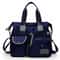 UrbanEase Nylon Crossbody Bag with Multi Pockets Large Capacity Travel Tote