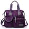 UrbanEase Nylon Crossbody Bag with Multi Pockets Large Capacity Travel Tote
