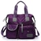 UrbanEase Nylon Crossbody Bag with Multi Pockets Large Capacity Travel Tote
