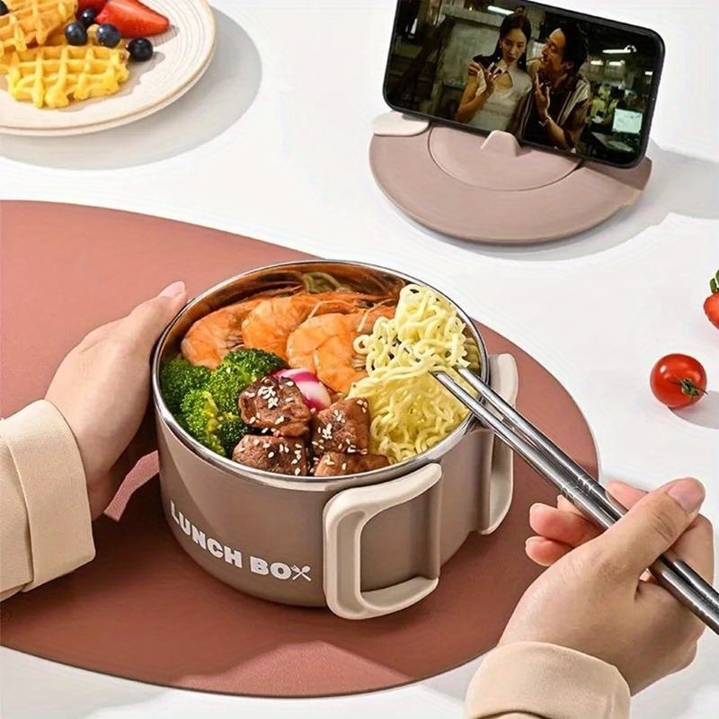 FreshCarry Stainless Steel Lunch Box MicrowaveSafe Bento Container For Work School Travel 1