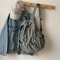 Korean Style Womens Backpack Large Capacity Pleated School & Travel Bag