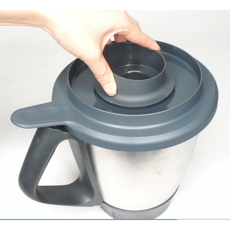 Thermomix Locking Measuring Cup Lid for Leakproof Dosing Cap