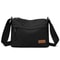 UrbanEase Canvas Crossbody Bag for Women with Multi Pockets and Large Capacity