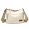 UrbanEase Canvas Crossbody Bag for Women with Multi Pockets and Large Capacity