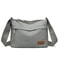 UrbanEase Canvas Crossbody Bag for Women with Multi Pockets and Large Capacity
