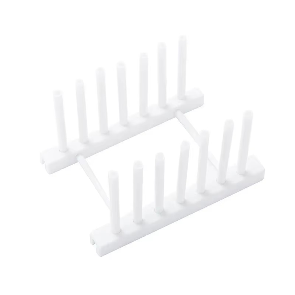 DrainEase Kitchen Organizer Rack for Bowls, Lids & Utensils