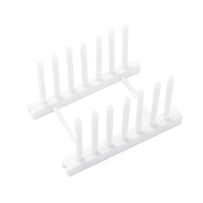 DrainEase Kitchen Organizer Rack for Bowls, Lids & Utensils
