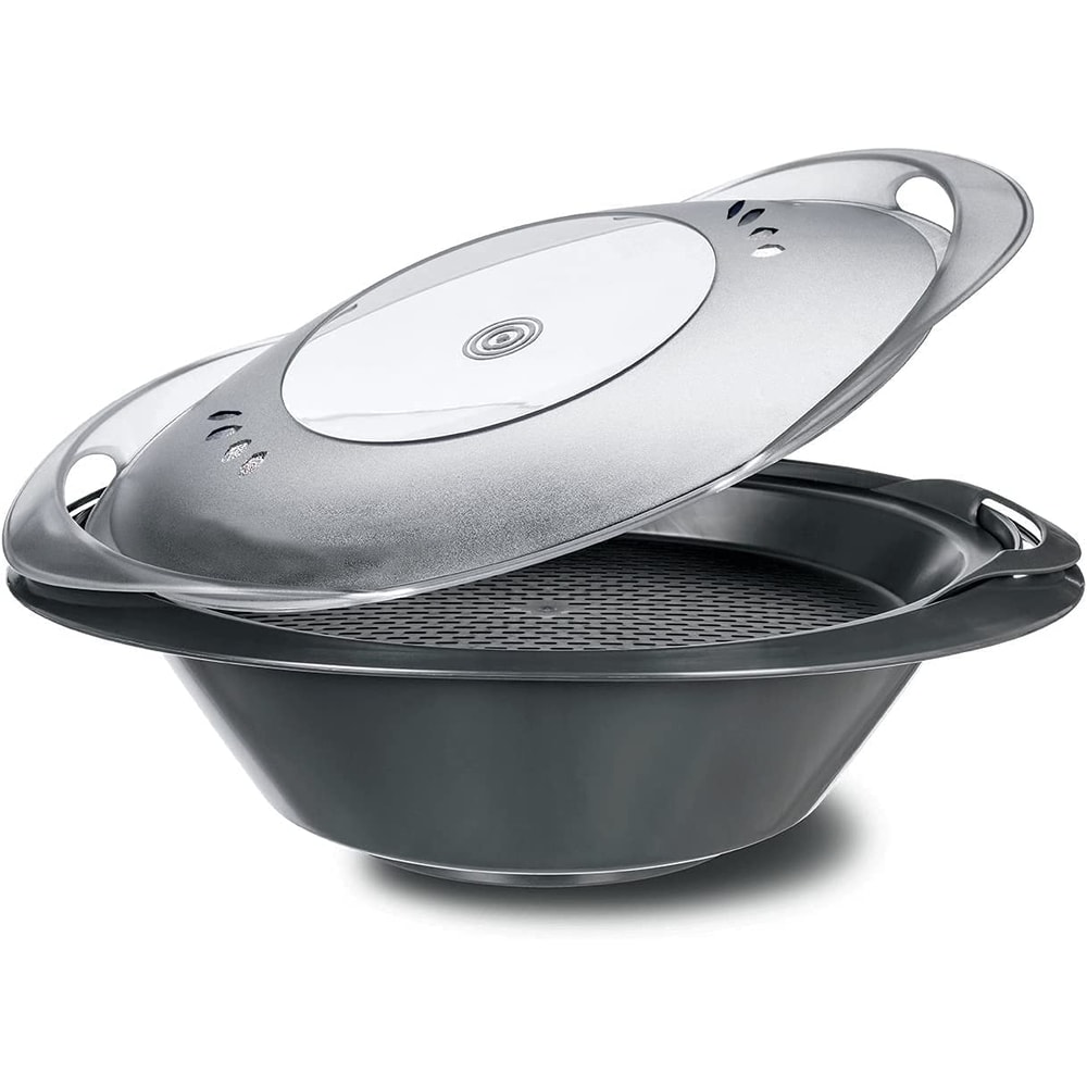 ThermoSteam Clear Steaming Lid Cover For Thermomix Food Processor 0