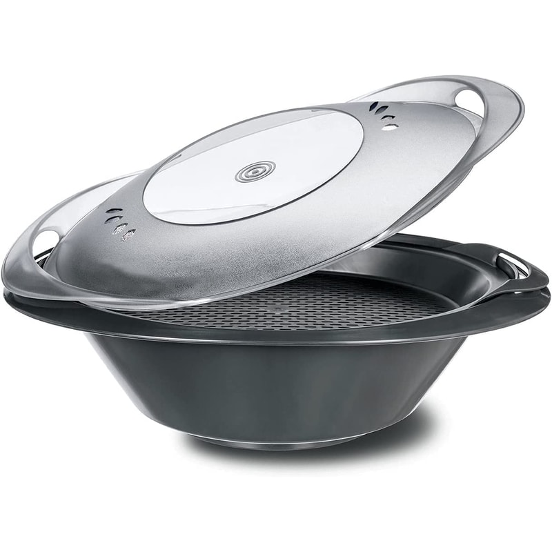 ThermoSteam Clear Steaming Lid Cover For Thermomix Food Processor 0