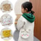Cozy Bear Plush Kids Crossbody Bag Cute Cartoon Shoulder Purse for Girls