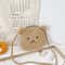 Cozy Bear Plush Kids Crossbody Bag Cute Cartoon Shoulder Purse for Girls