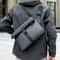 Vintage Voyager Men Leather Crossbody Bag Large Capacity Travel Briefcase Backpack
