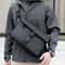 Vintage Voyager Men Leather Crossbody Bag Large Capacity Travel Briefcase Backpack