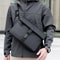Vintage Voyager Men Leather Crossbody Bag Large Capacity Travel Briefcase Backpack