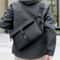 Vintage Voyager Men Leather Crossbody Bag Large Capacity Travel Briefcase Backpack