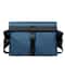 Vintage Voyager Men Leather Crossbody Bag Large Capacity Travel Briefcase Backpack