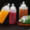 EasyFlow Condiment Squeeze Bottle Set for Ketchup, Dressing and Sauce Storage