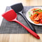 Heat Resistant Silicone Turner Spatula for Nonstick Cooking and Easy Flipping