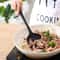 Heat Resistant Silicone Turner Spatula for Nonstick Cooking and Easy Flipping