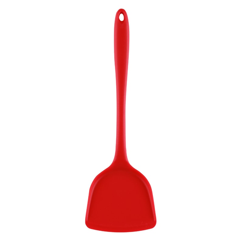 Heat Resistant Silicone Turner Spatula for Nonstick Cooking and Easy Flipping