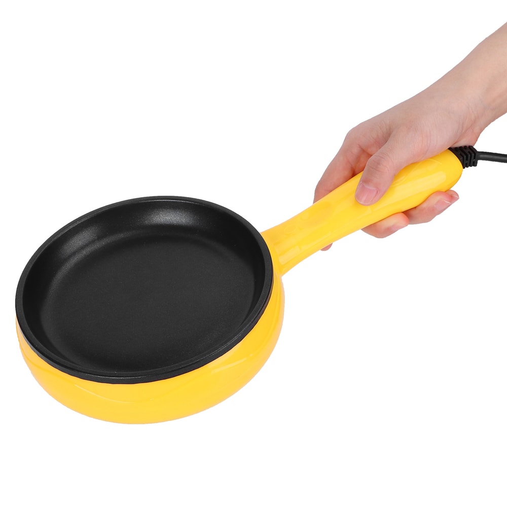 Mini Non Stick Egg & Pancake Frying Pan with Wooden Spatula