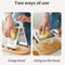 Foldable Stainless Steel Cheese Grater and Ginger Shredder with Detachable Cutting Board