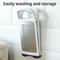 Foldable Stainless Steel Cheese Grater and Ginger Shredder with Detachable Cutting Board