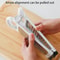 Foldable Stainless Steel Cheese Grater and Ginger Shredder with Detachable Cutting Board