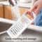 Foldable Stainless Steel Cheese Grater and Ginger Shredder with Detachable Cutting Board
