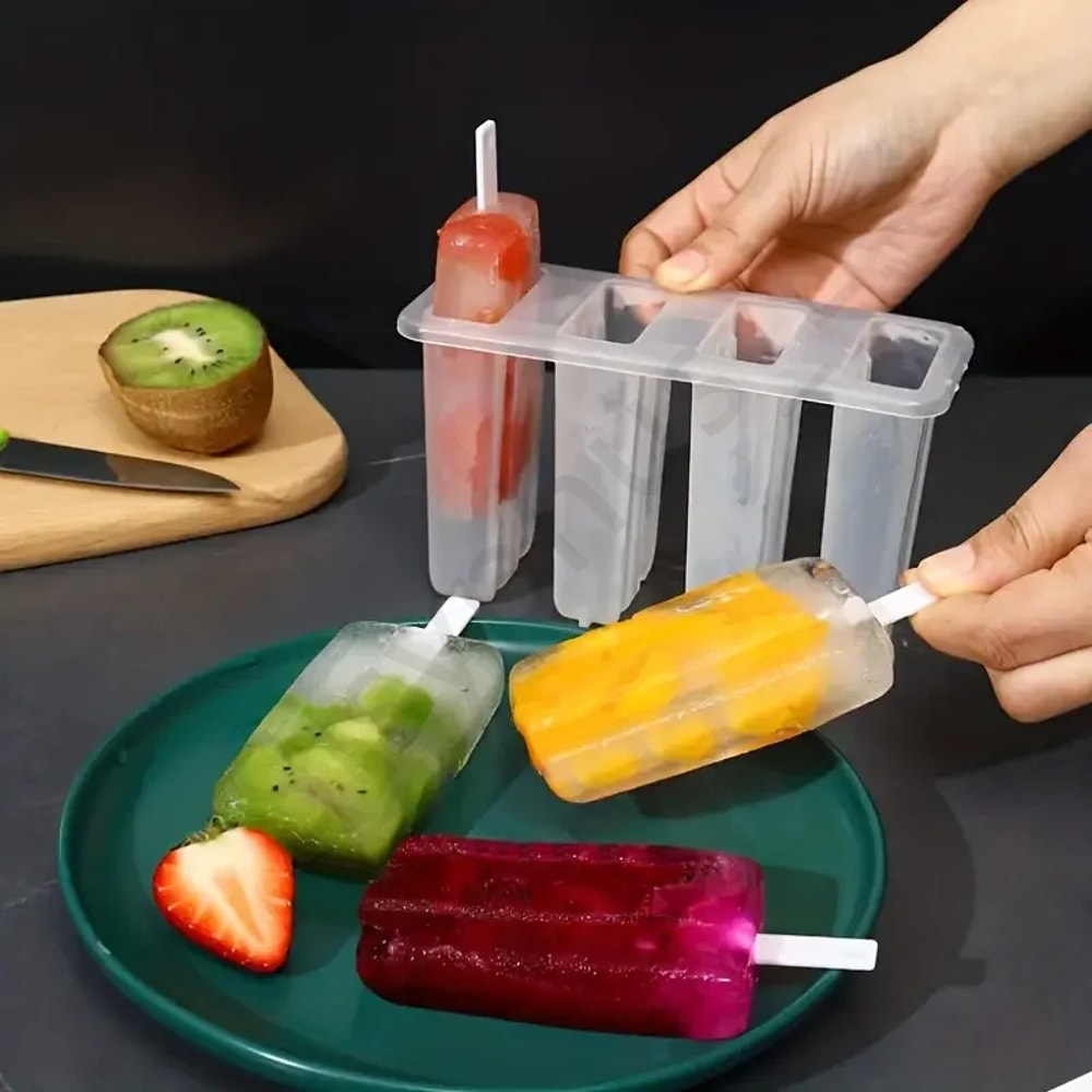 Creative Reusable Popsicle Mold Kit For Kids And Homemade Frozen Treats 3