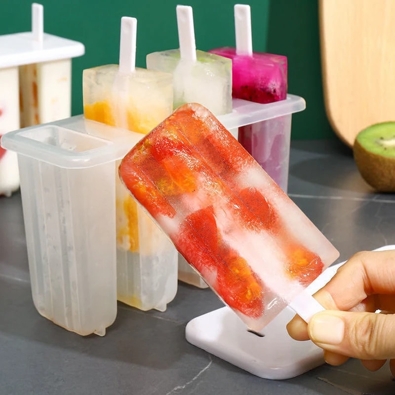 Creative Reusable Popsicle Mold Kit For Kids And Homemade Frozen Treats 4