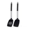 Heat Resistant Silicone Spatula Set for Nonstick Cooking and Baking