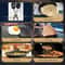 Heat Resistant Silicone Spatula Set for Nonstick Cooking and Baking
