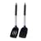 Heat Resistant Silicone Spatula Set for Nonstick Cooking and Baking