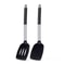 Heat Resistant Silicone Spatula Set for Nonstick Cooking and Baking