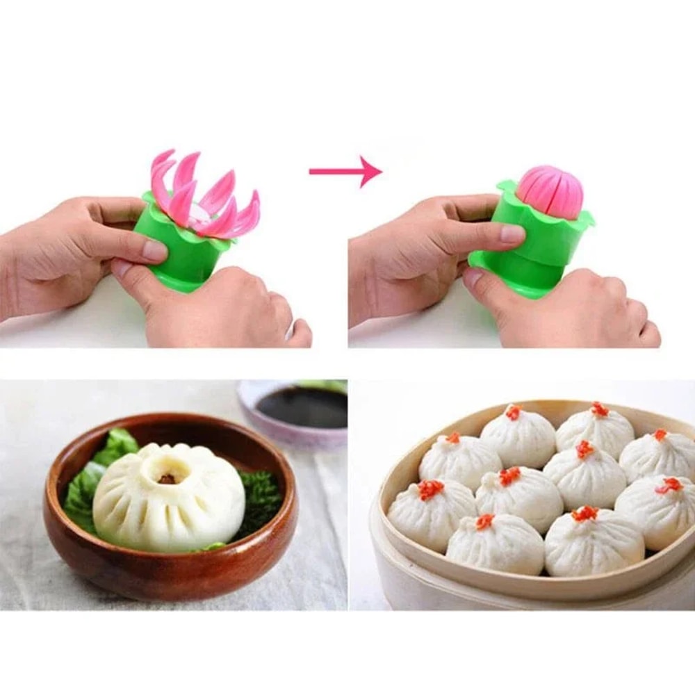 EasySeal Bao Bun Maker And Dumpling Mold For Perfect Homemade Pastries 1