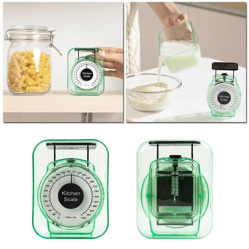 Precision Mechanical Kitchen Food Scale For Baking Meal Prep Cooking 5