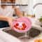 FreshSpin Collapsible Vegetable Washing Basket Salad Spinner For Fruits And Greens 1
