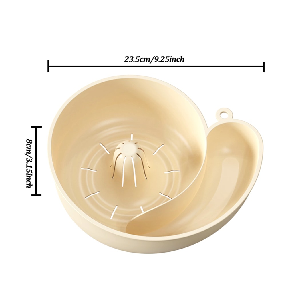 FreshSpin Collapsible Vegetable Washing Basket Salad Spinner For Fruits And Greens 5